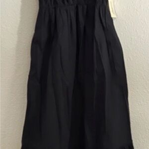 Universal Thread Flutter Cap Sleeve Tiered Maxi Black Size XS